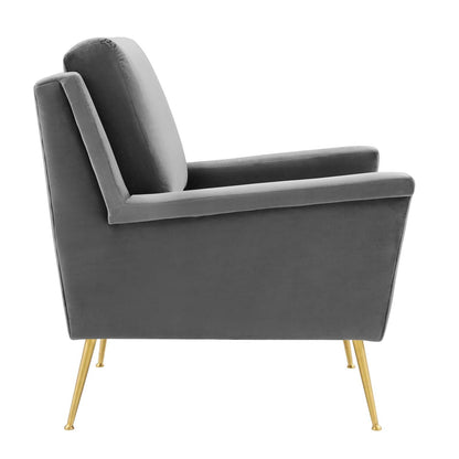 Chesapeake Performance Velvet Armchair by Modway