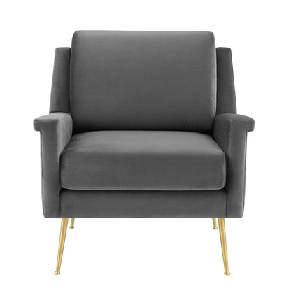 Chesapeake Performance Velvet Armchair by Modway