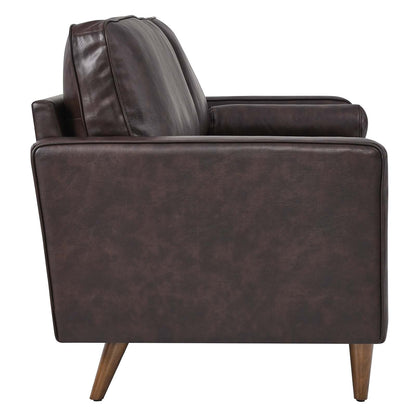 Valour Leather Sofa by Modway
