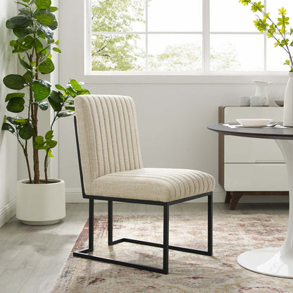 Indulge Channel Tufted Fabric Dining Chair by Modway