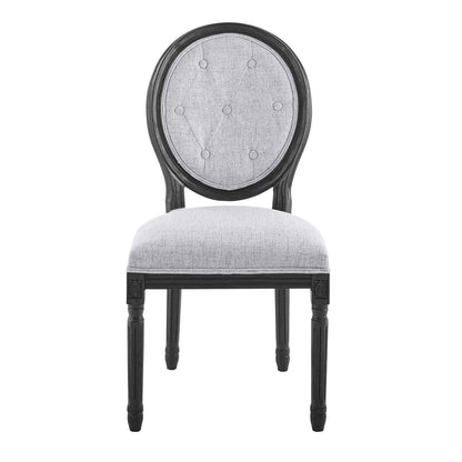 Arise Vintage French Upholstered Fabric Dining Side Chair by Modway