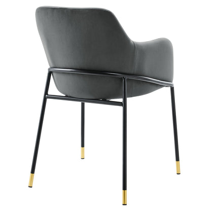Jovi Performance Velvet Dining Armchair by Modway