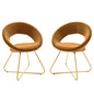 Nouvelle Performance Velvet Dining Chair Set of 2 by Modway