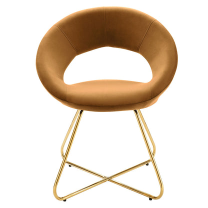 Nouvelle Performance Velvet Dining Chair Set of 2 by Modway