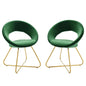 Nouvelle Performance Velvet Dining Chair Set of 2 by Modway