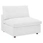 Commix Down Filled Overstuffed Vegan Leather Armless Chair by Modway