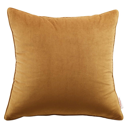 Enhance 20" Performance Velvet Throw Pillow by Modway