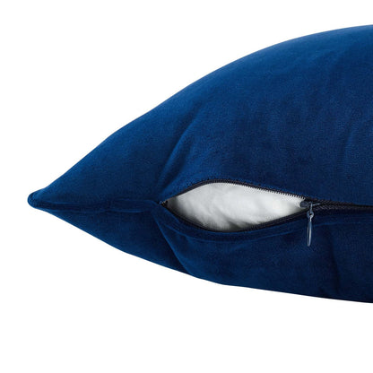 Enhance 18" Lumbar Performance Velvet Throw Pillow by Modway