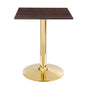 Verne 24" Square Dining Table by Modway
