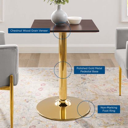 Verne 24" Square Dining Table by Modway