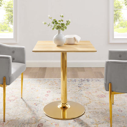 Verne 28" Square Dining Table by Modway