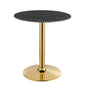 Verne 28" Artificial Marble Dining Table by Modway