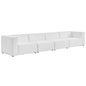 Mingle 4-Piece Vegan Leather Sectional Sofa by Modway