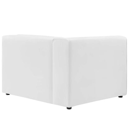 Mingle 4-Piece Vegan Leather Sectional Sofa by Modway