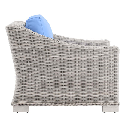 Conway Outdoor Patio Wicker Rattan Armchair by Modway