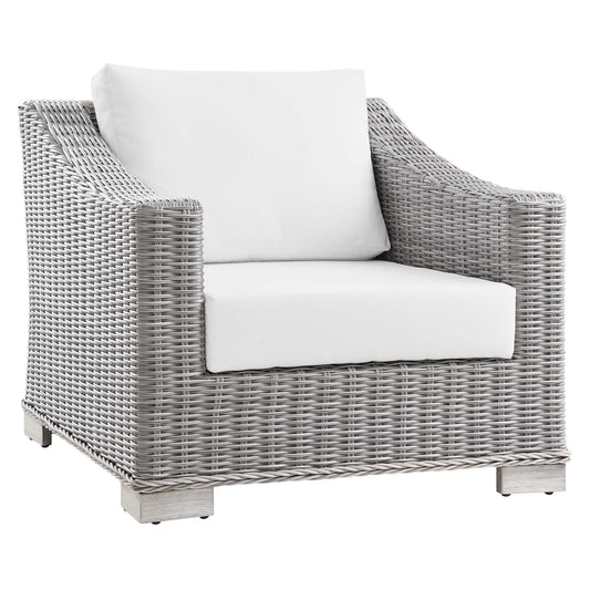 Conway Outdoor Patio Wicker Rattan Armchair by Modway