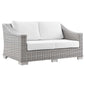 Conway Outdoor Patio Wicker Rattan Loveseat by Modway