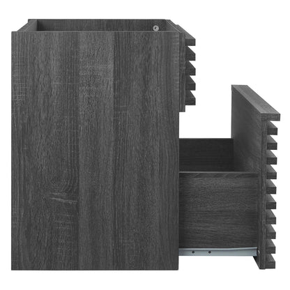 Render 18" Wall-Mount Bathroom Vanity Cabinet (Sink Basin Not Included) by Modway