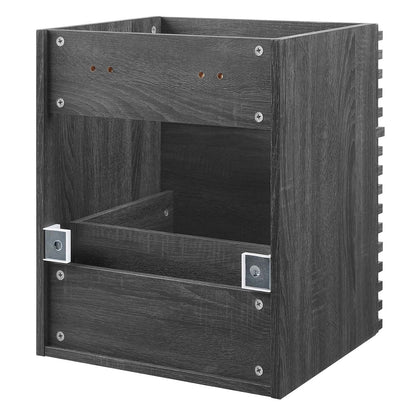 Render 18" Wall-Mount Bathroom Vanity Cabinet (Sink Basin Not Included) by Modway
