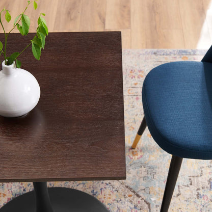Lippa 24" Square Wood Dining Table by Modway