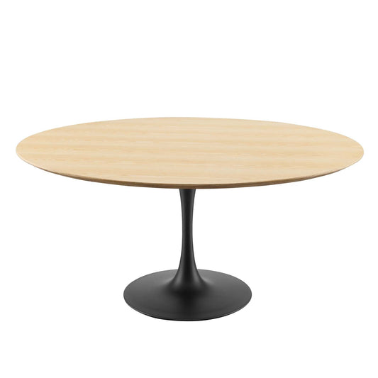 Lippa 60" Round Wood Dining Table by Modway