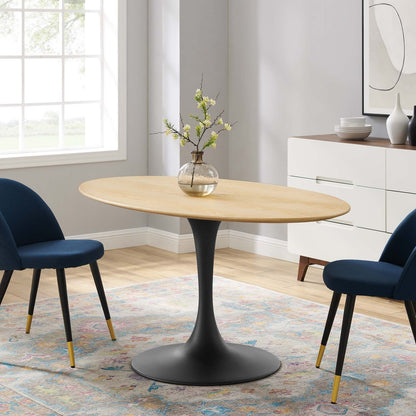 Lippa 60" Oval Wood Dining Table by Modway