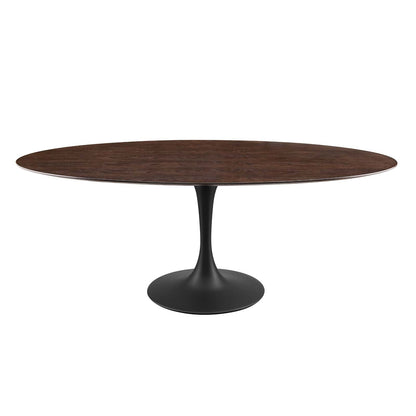 Lippa 78" Oval Wood Dining Table by Modway