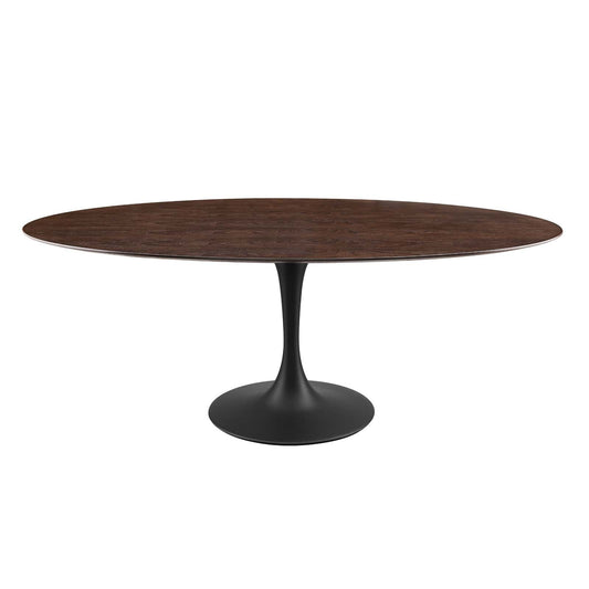 Lippa 78" Oval Wood Dining Table by Modway