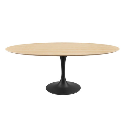 Lippa 78" Oval Wood Dining Table by Modway