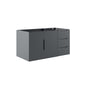 Vitality 36" Bathroom Vanity Cabinet (Sink Basin Not Included) by Modway