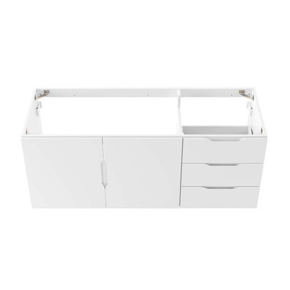 Vitality 48" Double or Single Sink Compatible (Not Included) Bathroom Vanity Cabinet by Modway