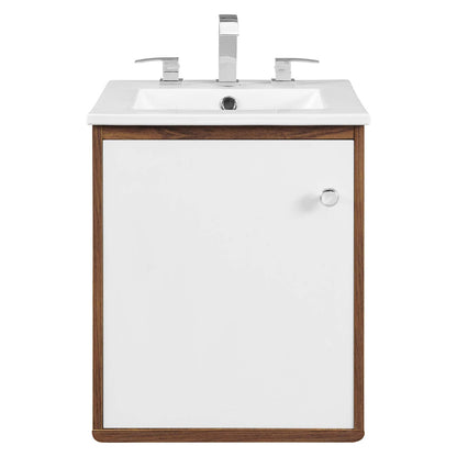 Transmit 18" Wall-Mount Bathroom Vanity by Modway