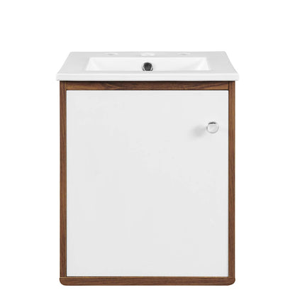 Transmit 18" Wall-Mount Bathroom Vanity by Modway