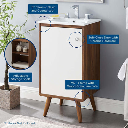 Transmit 18" Bathroom Vanity by Modway