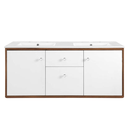 Transmit 48" Wall-Mount Bathroom Vanity by Modway