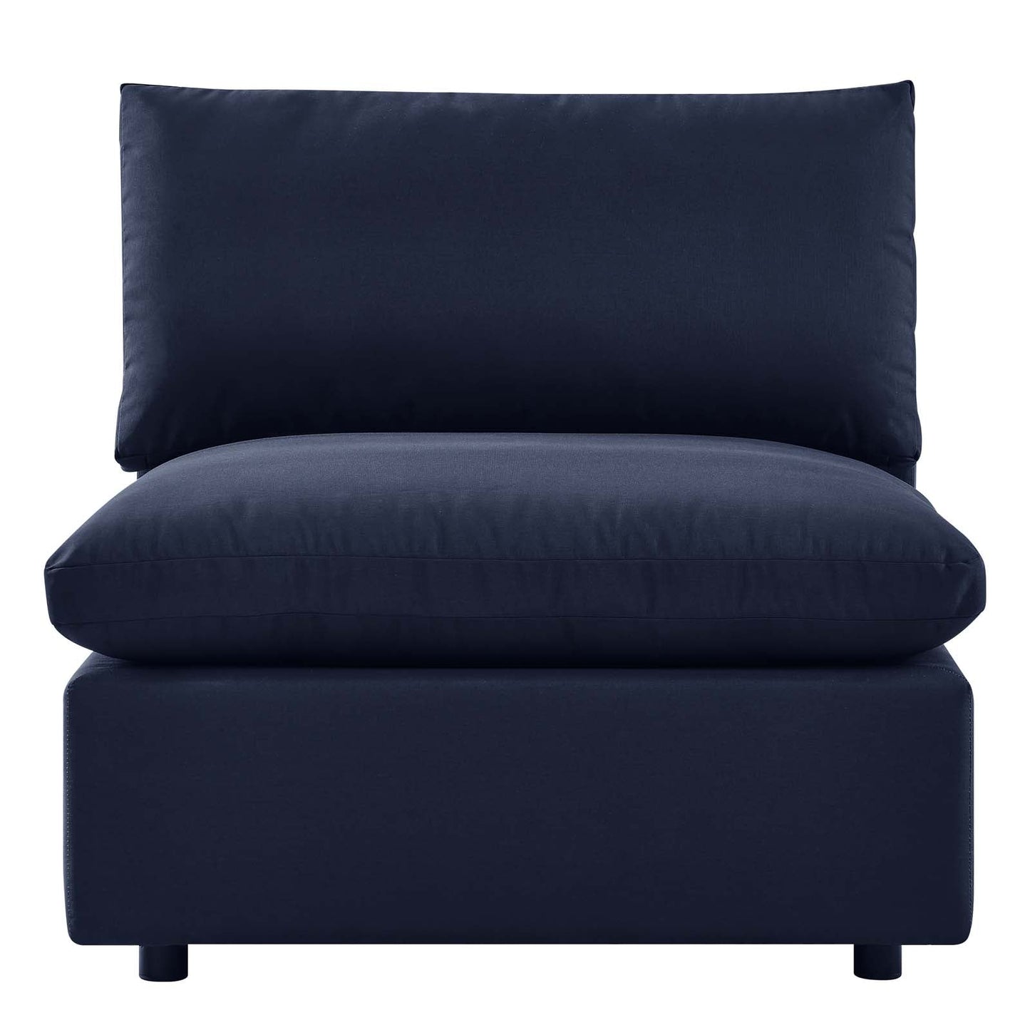 Commix Overstuffed Outdoor Patio Armless Chair by Modway