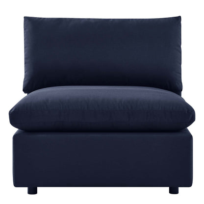 Commix Overstuffed Outdoor Patio Armless Chair by Modway
