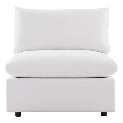 Commix Overstuffed Outdoor Patio Armless Chair by Modway