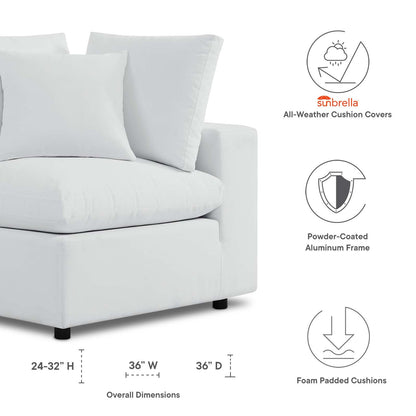 Commix Sunbrella¨ Outdoor Patio Corner Chair by Modway