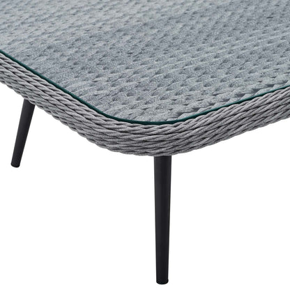 Endeavor Wicker Rattan Outdoor Patio Wicker Rattan Seating Set by Modway