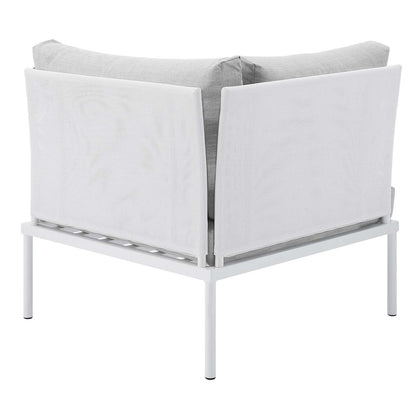 Harmony 7-Piece Sunbrella¨ Outdoor Patio Aluminum Sectional Sofa Set by Modway