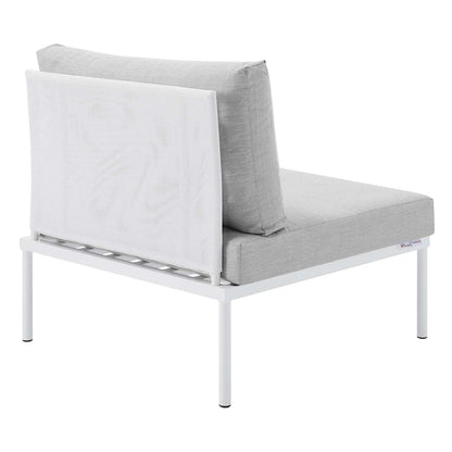 Harmony 7-Piece Sunbrella¨ Outdoor Patio Aluminum Sectional Sofa Set by Modway