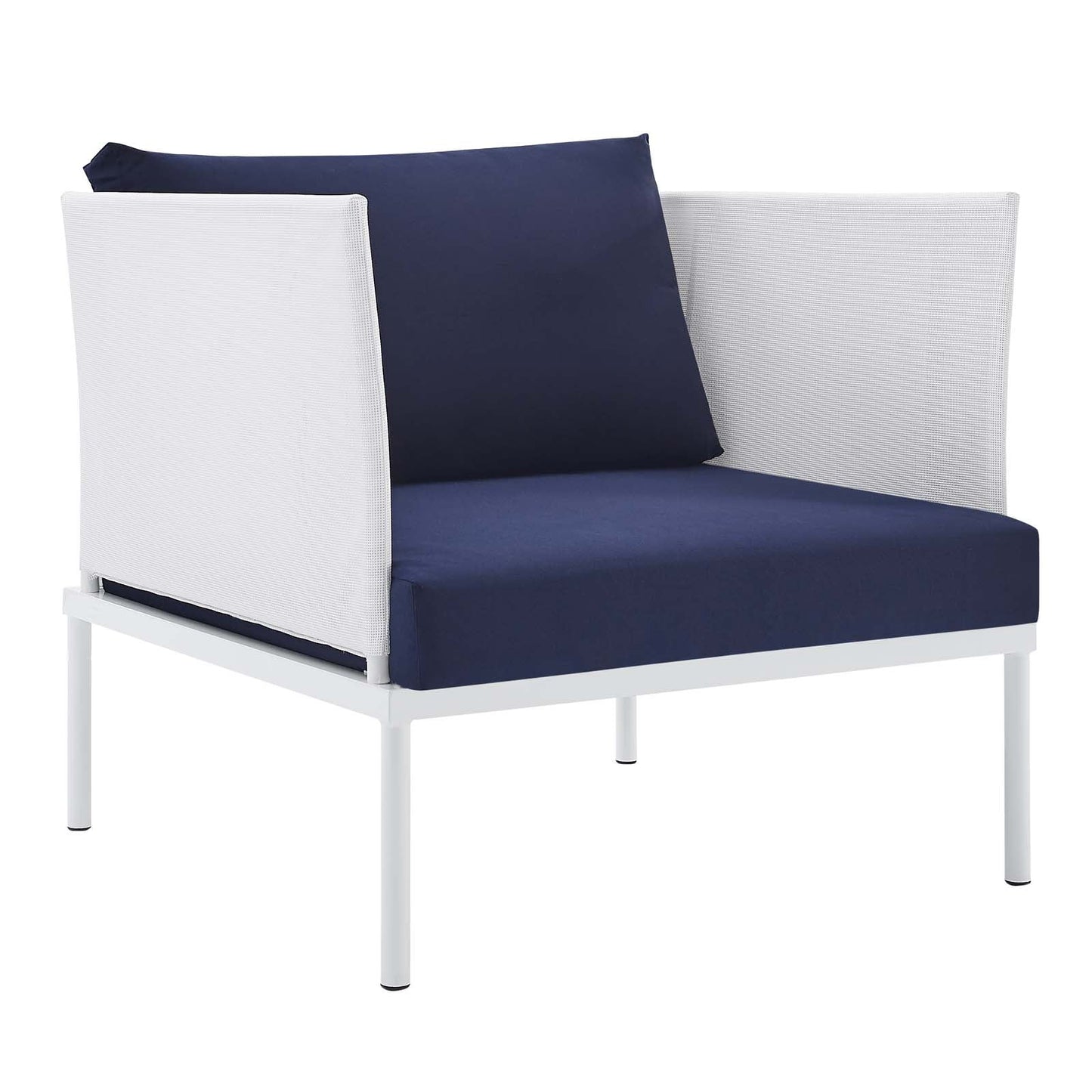 Harmony 7-Piece Sunbrella¨ Outdoor Patio Aluminum Sectional Sofa Set by Modway