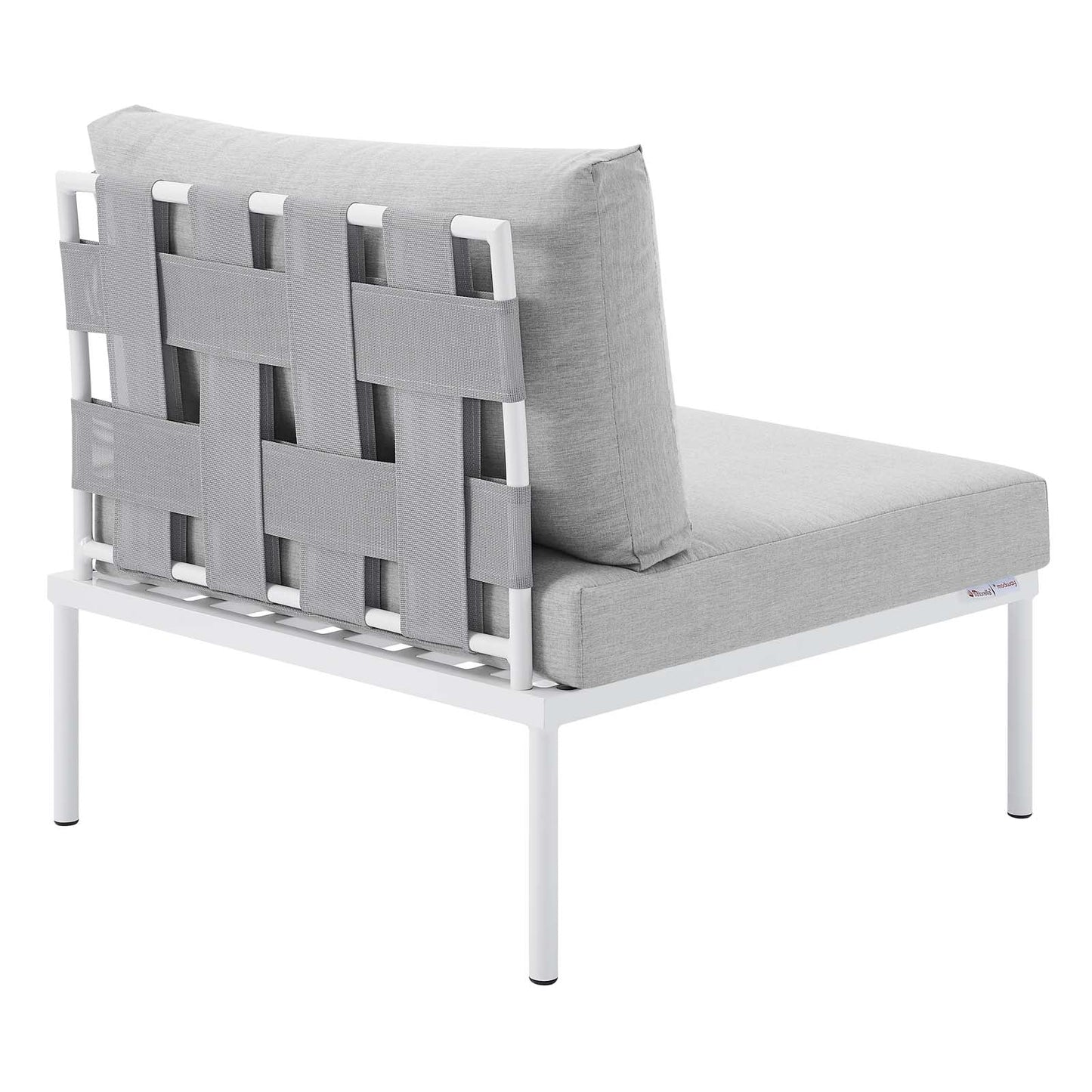 Harmony 7-Piece Sunbrella¨ Outdoor Patio Aluminum Sectional Sofa Set by Modway