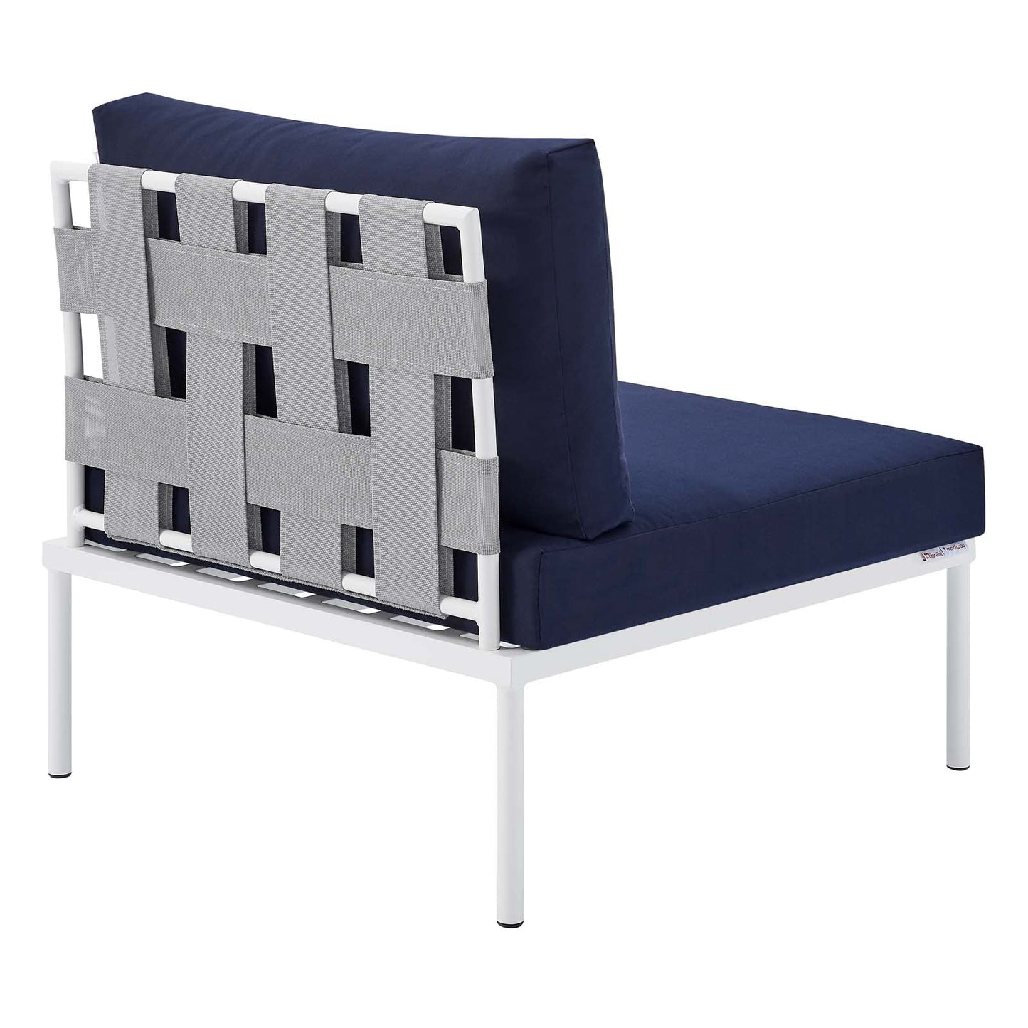 Harmony 7-Piece Sunbrella¨ Outdoor Patio Aluminum Sectional Sofa Set by Modway