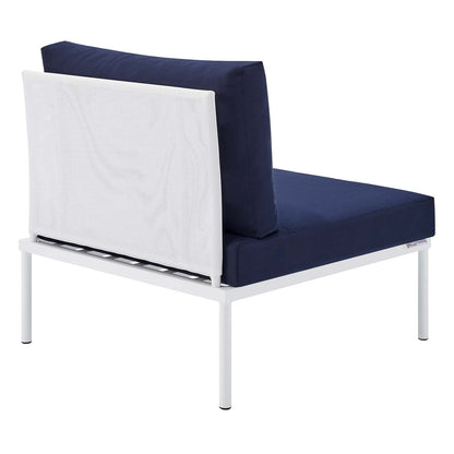 Harmony 8-Piece Sunbrella¨ Outdoor Patio Aluminum Sectional Sofa Set by Modway