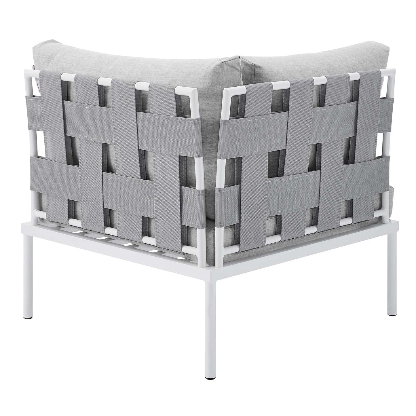 Harmony 8-Piece Sunbrella¨ Outdoor Patio All Mesh Sectional Sofa Set by Modway