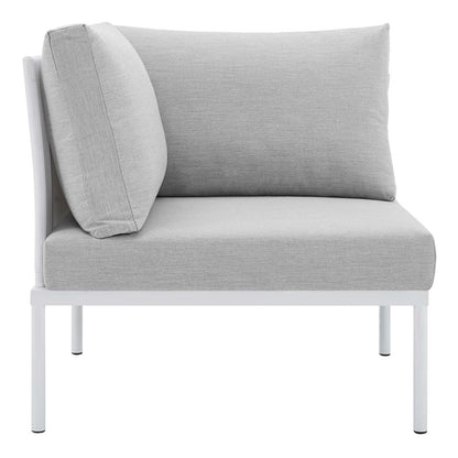 Harmony 8-Piece Sunbrella¨ Outdoor Patio Aluminum Sectional Sofa Set by Modway