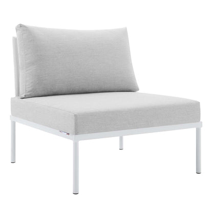 Harmony 8-Piece Sunbrella¨ Outdoor Patio Aluminum Seating Set by Modway