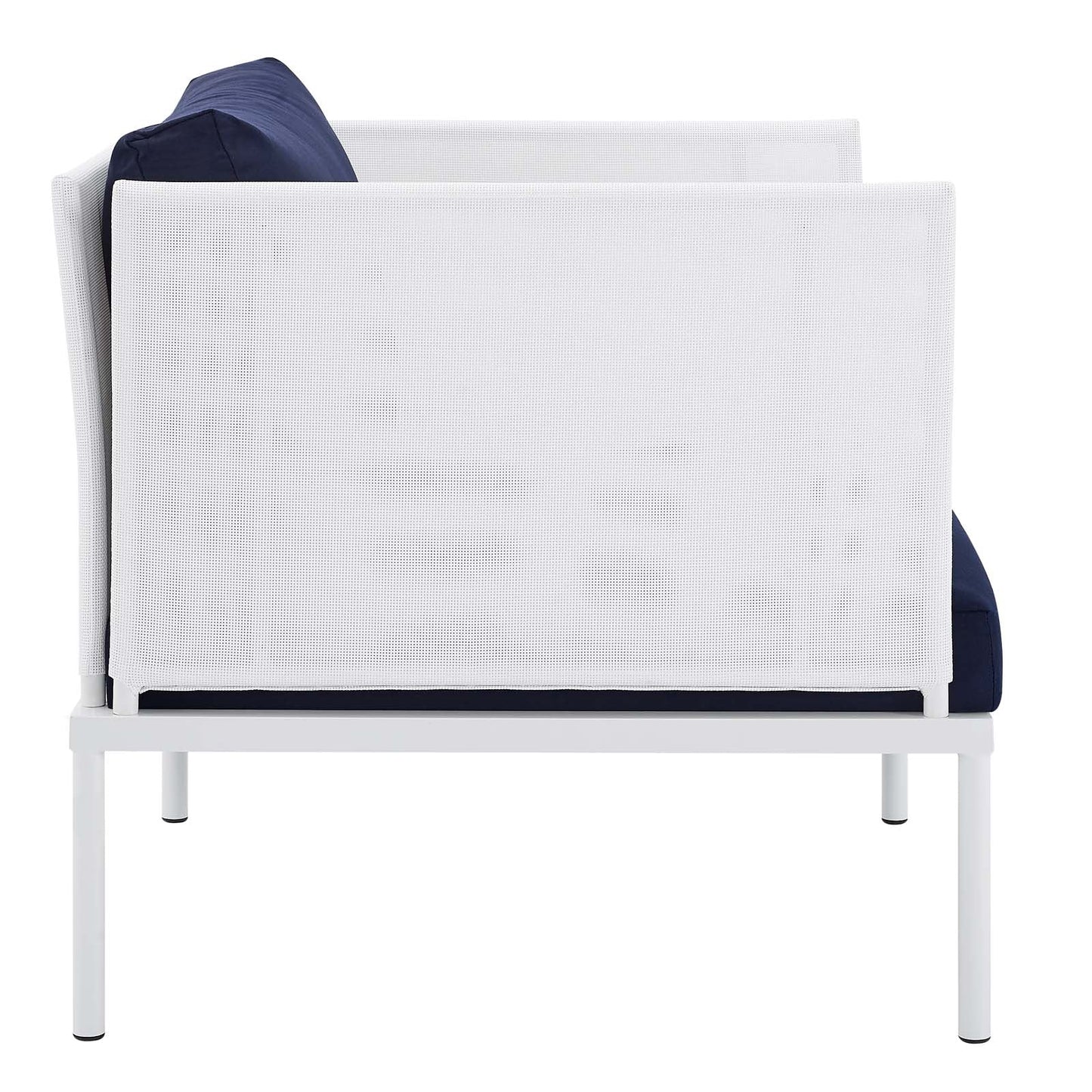 Harmony 8-Piece Sunbrella¨ Outdoor Patio Aluminum Seating Set by Modway